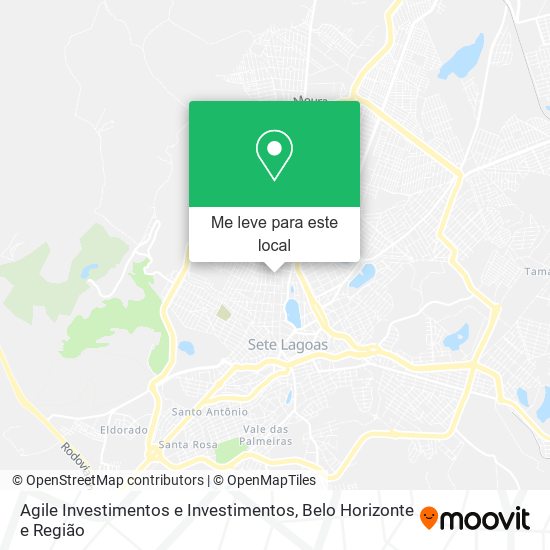 Agile Investimentos e Investimentos mapa