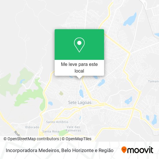 Incorporadora Medeiros mapa