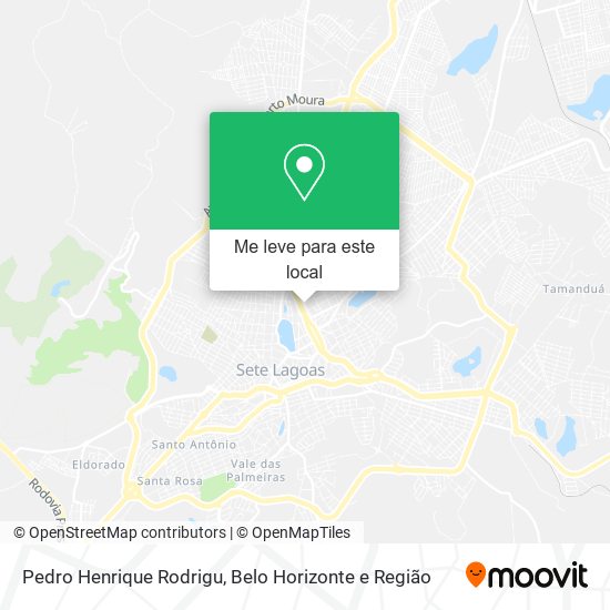 Pedro Henrique Rodrigu mapa