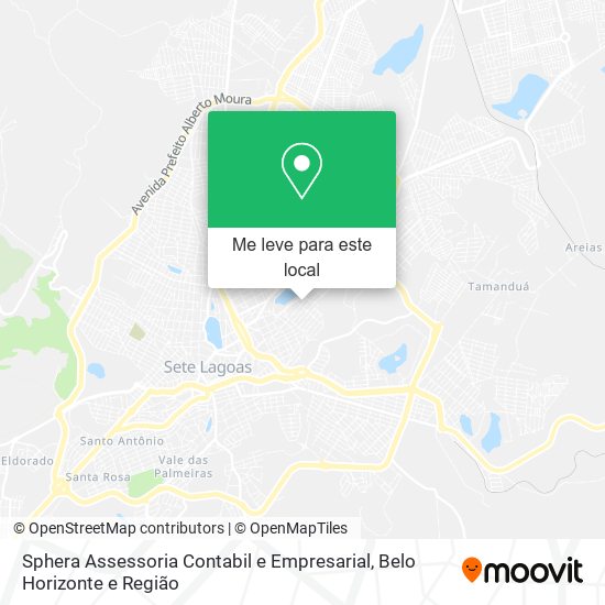 Sphera Assessoria Contabil e Empresarial mapa