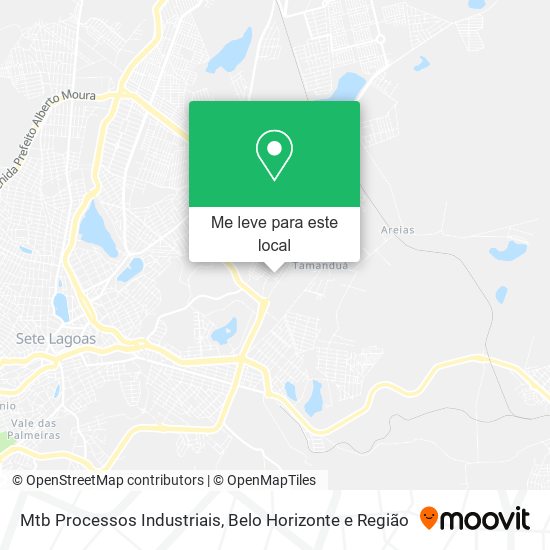 Mtb Processos Industriais mapa