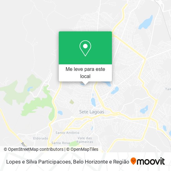 Lopes e Silva Participacoes mapa