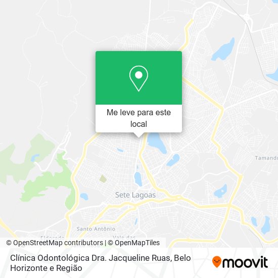 Clínica Odontológica Dra. Jacqueline Ruas mapa