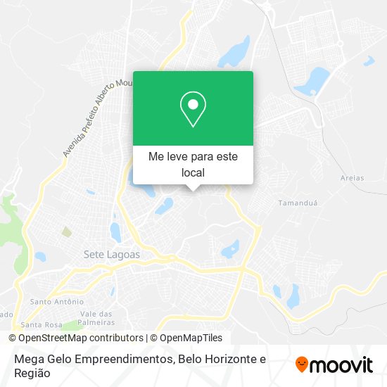 Mega Gelo Empreendimentos mapa