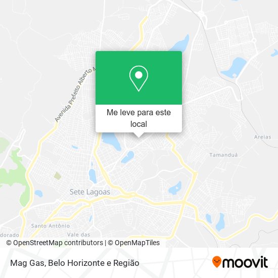 Mag Gas mapa