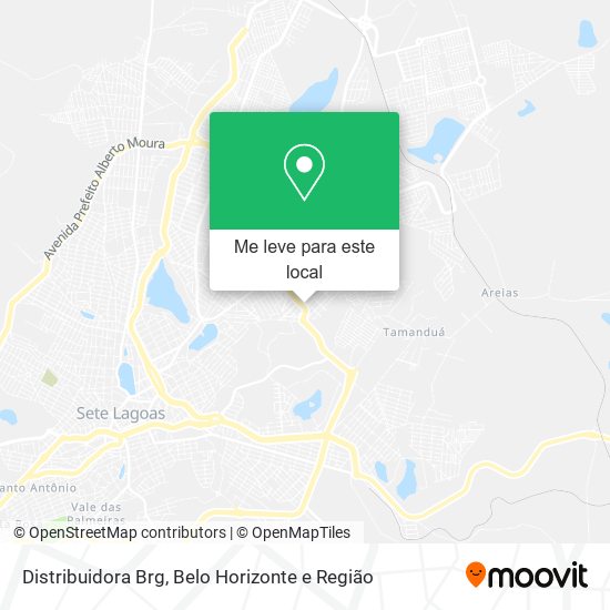 Distribuidora Brg mapa