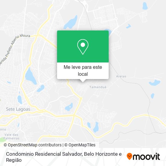 Condominio Residencial Salvador mapa