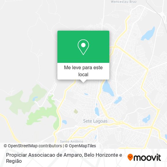 Propiciar Associacao de Amparo mapa