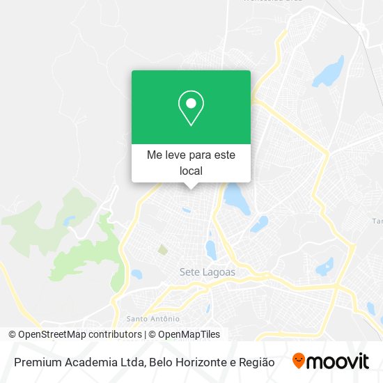 Premium Academia Ltda mapa