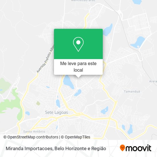 Miranda Importacoes mapa