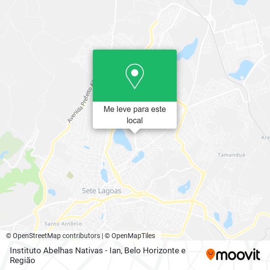 Instituto Abelhas Nativas - Ian mapa