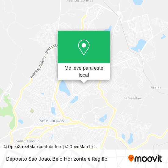 Deposito Sao Joao mapa