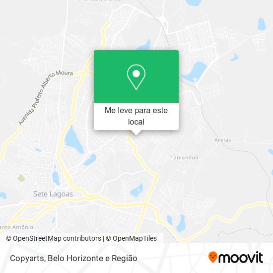 Copyarts mapa