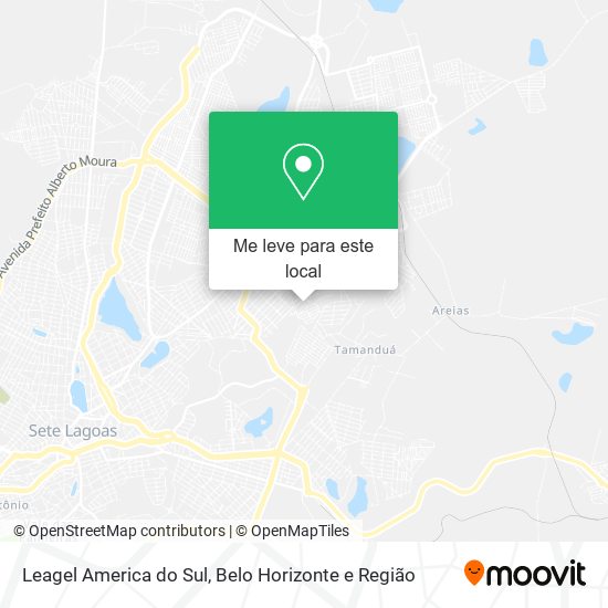 Leagel America do Sul mapa