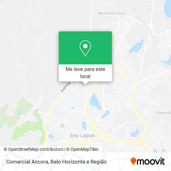 Comercial Ancora mapa