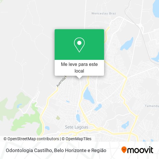 Odontologia Castilho mapa