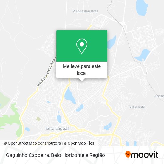 Gaguinho Capoeira mapa