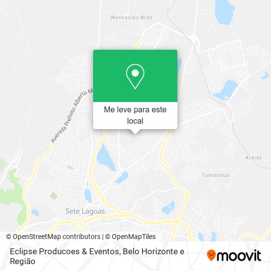 Eclipse Producoes & Eventos mapa
