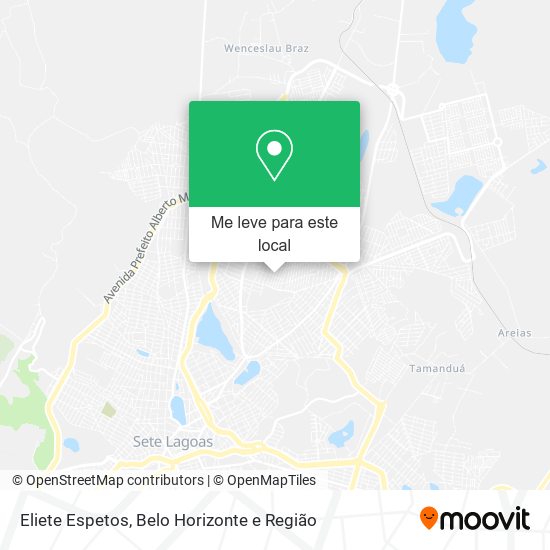 Eliete Espetos mapa