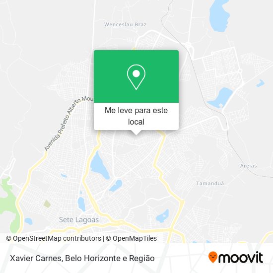 Xavier Carnes mapa