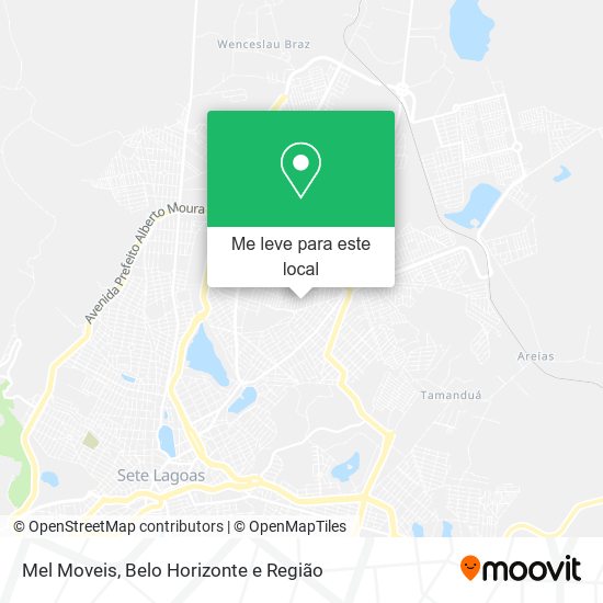 Mel Moveis mapa