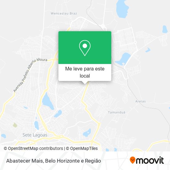 Abastecer Mais mapa