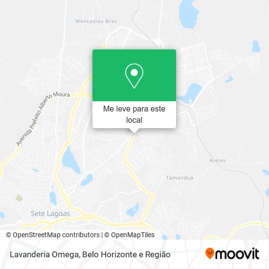 Lavanderia Omega mapa