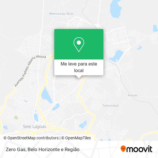 Zero Gas mapa