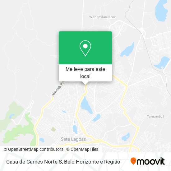 Casa de Carnes Norte S mapa