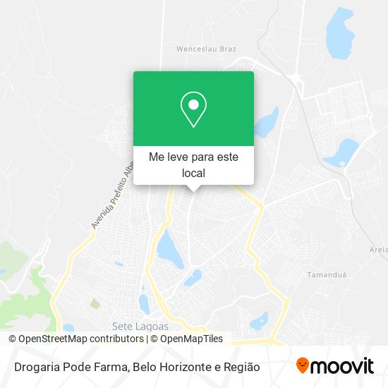Drogaria Pode Farma mapa