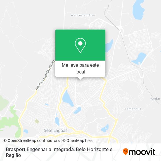 Brasport Engenharia Integrada mapa