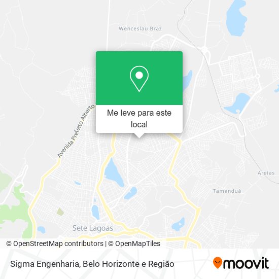 Sigma Engenharia mapa
