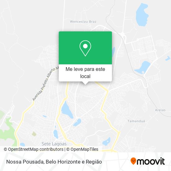 Nossa Pousada mapa