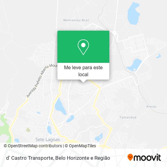 d' Castro Transporte mapa