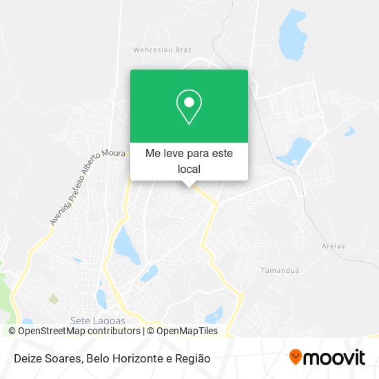 Deize Soares mapa