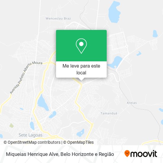 Miqueias Henrique Alve mapa