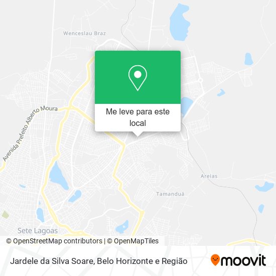 Jardele da Silva Soare mapa