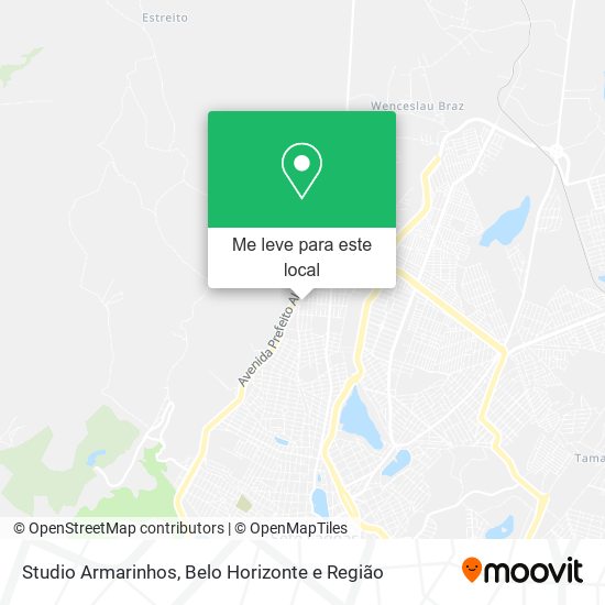 Studio Armarinhos mapa