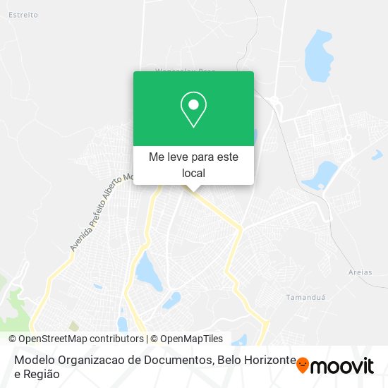 Modelo Organizacao de Documentos mapa