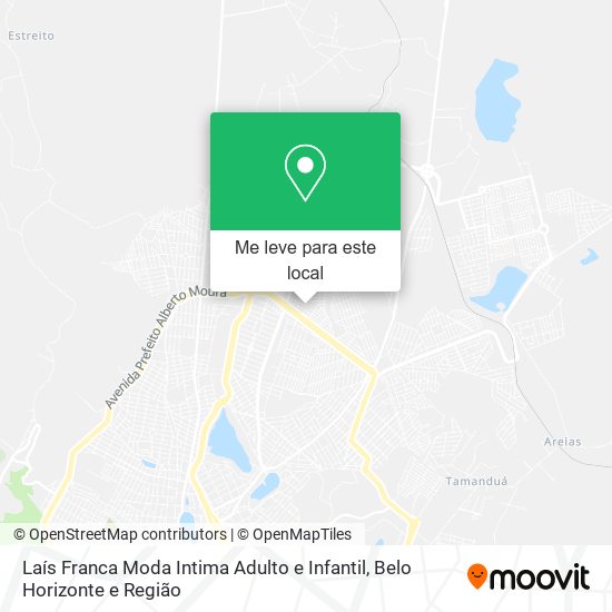 Laís Franca Moda Intima Adulto e Infantil mapa