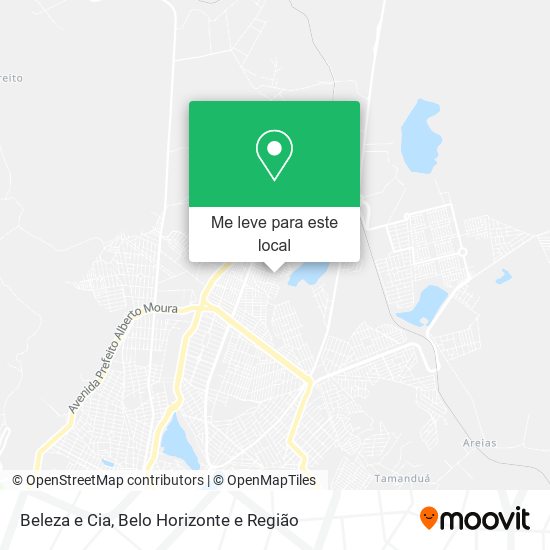 Beleza e Cia mapa