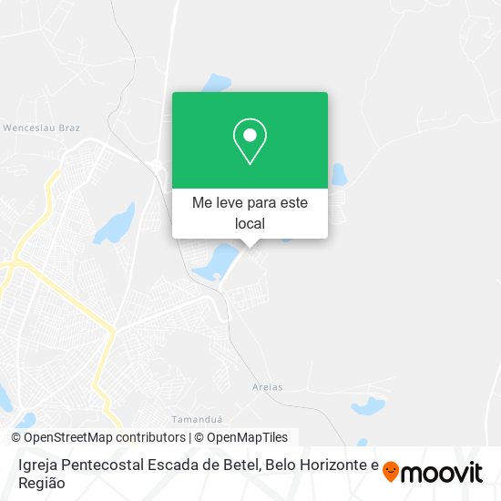 Igreja Pentecostal Escada de Betel mapa