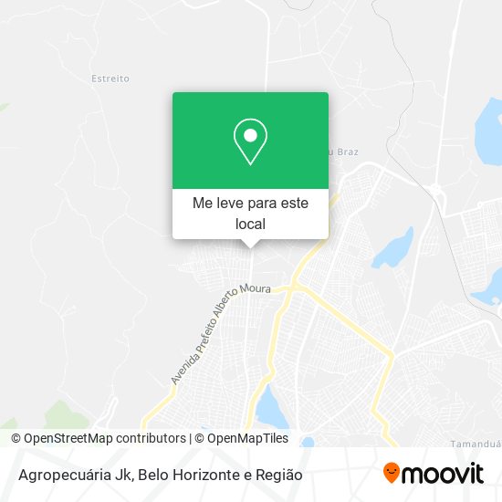 Agropecuária Jk mapa