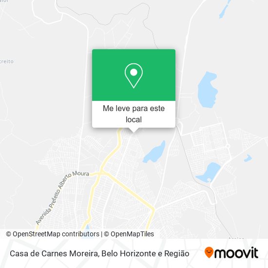 Casa de Carnes Moreira mapa