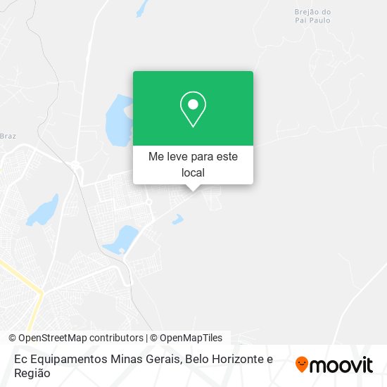 Ec Equipamentos Minas Gerais mapa