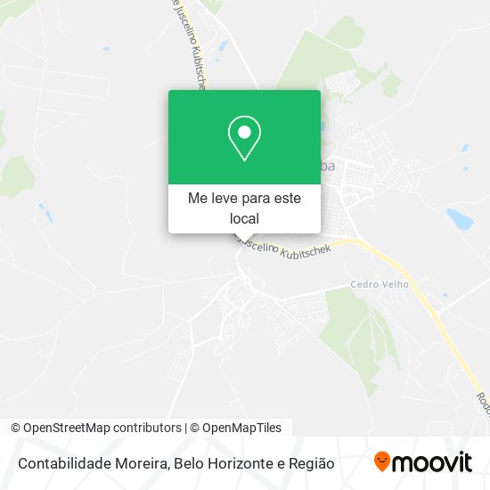 Contabilidade Moreira mapa
