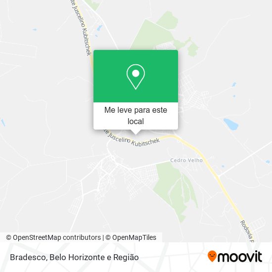 Bradesco mapa