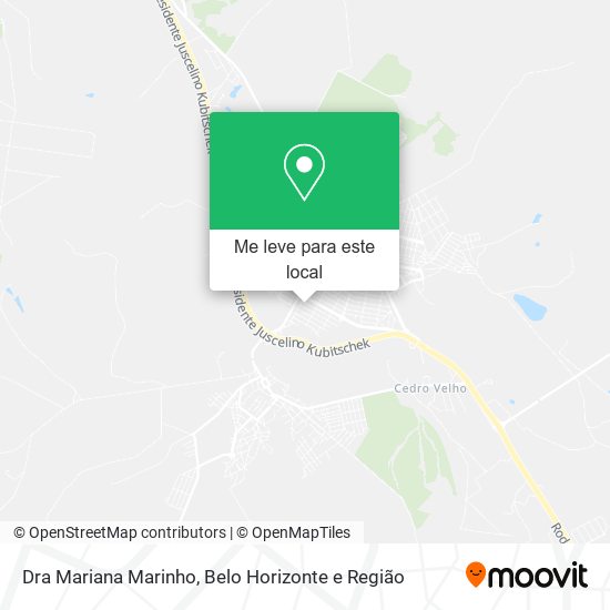 Dra Mariana Marinho mapa