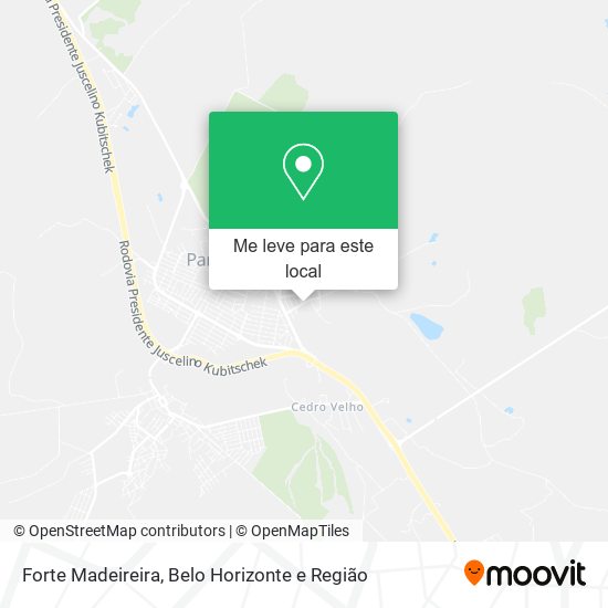 Forte Madeireira mapa