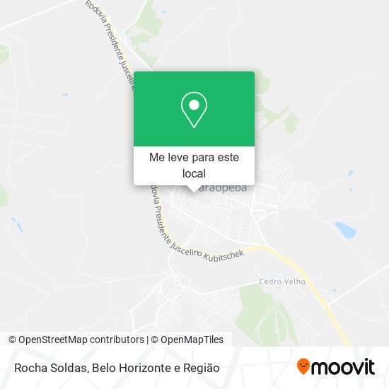 Rocha Soldas mapa
